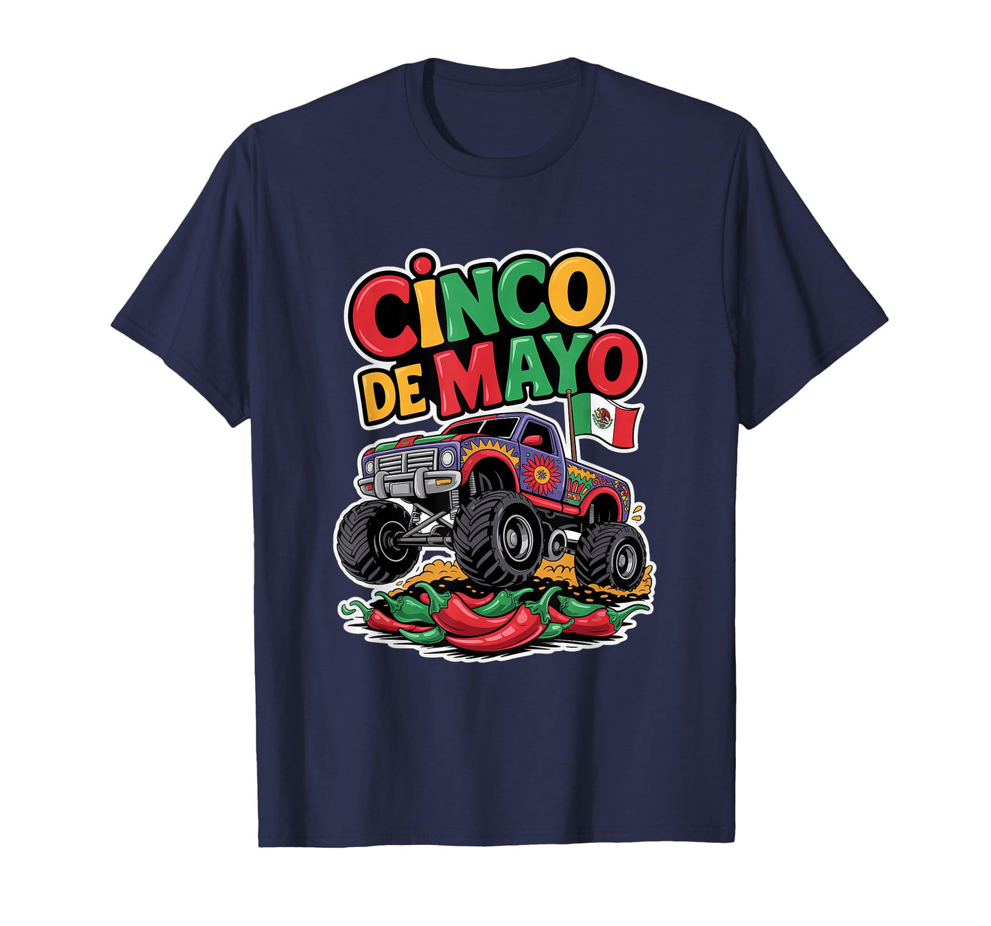 Cinco De Mayo Outfit For Boys Toddler Boy Mexican Outfit T-Shirt