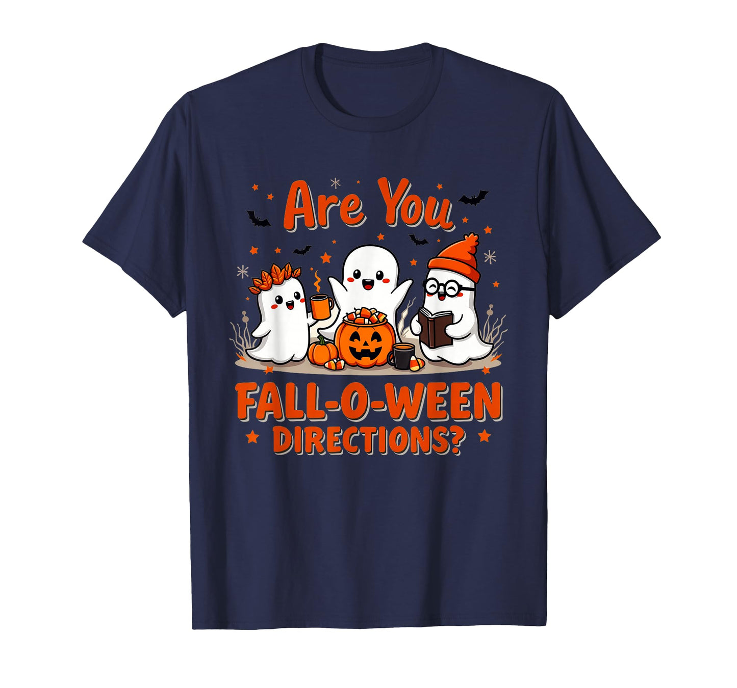 are You Fall O Ween Directions Funny Halloween Teacher Joke T-Shirt