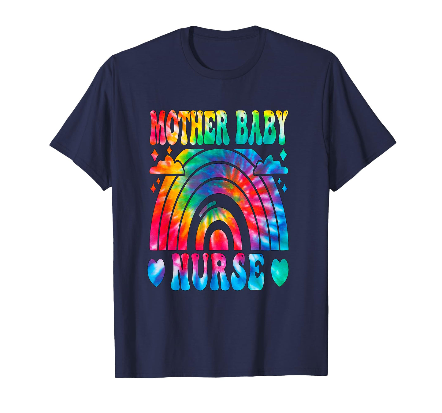 Postpartum Mother Baby Nurse Mom Baby Postpartum Nursing T-Shirt