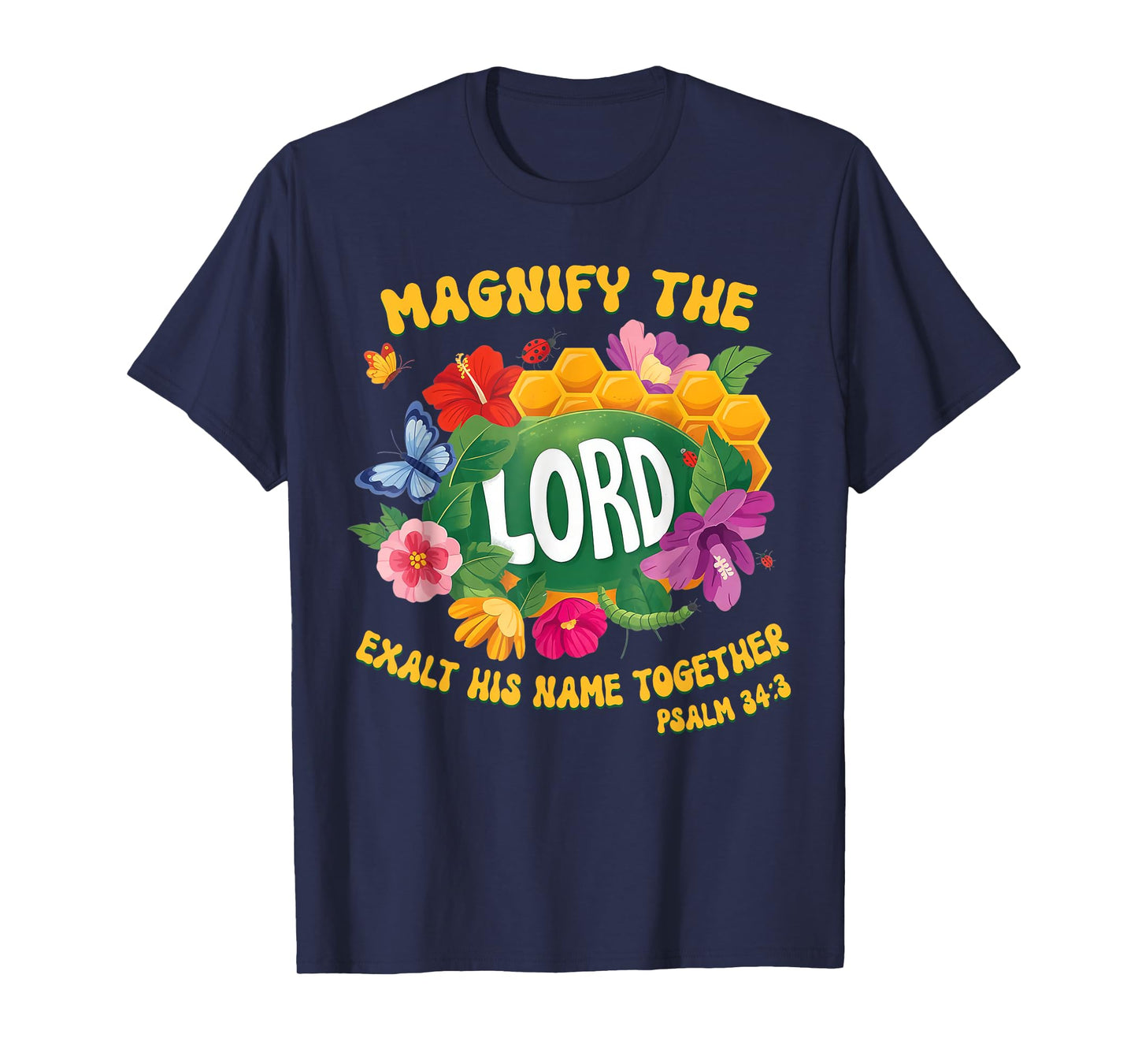 VBS 2025 Summer Camp Magnify The Lord Christian T-Shirt