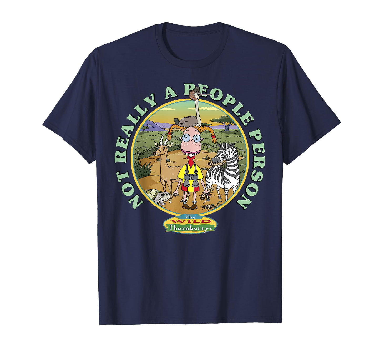 The Wild Thornberrys Eliza Not Really A People Person T-Shirt