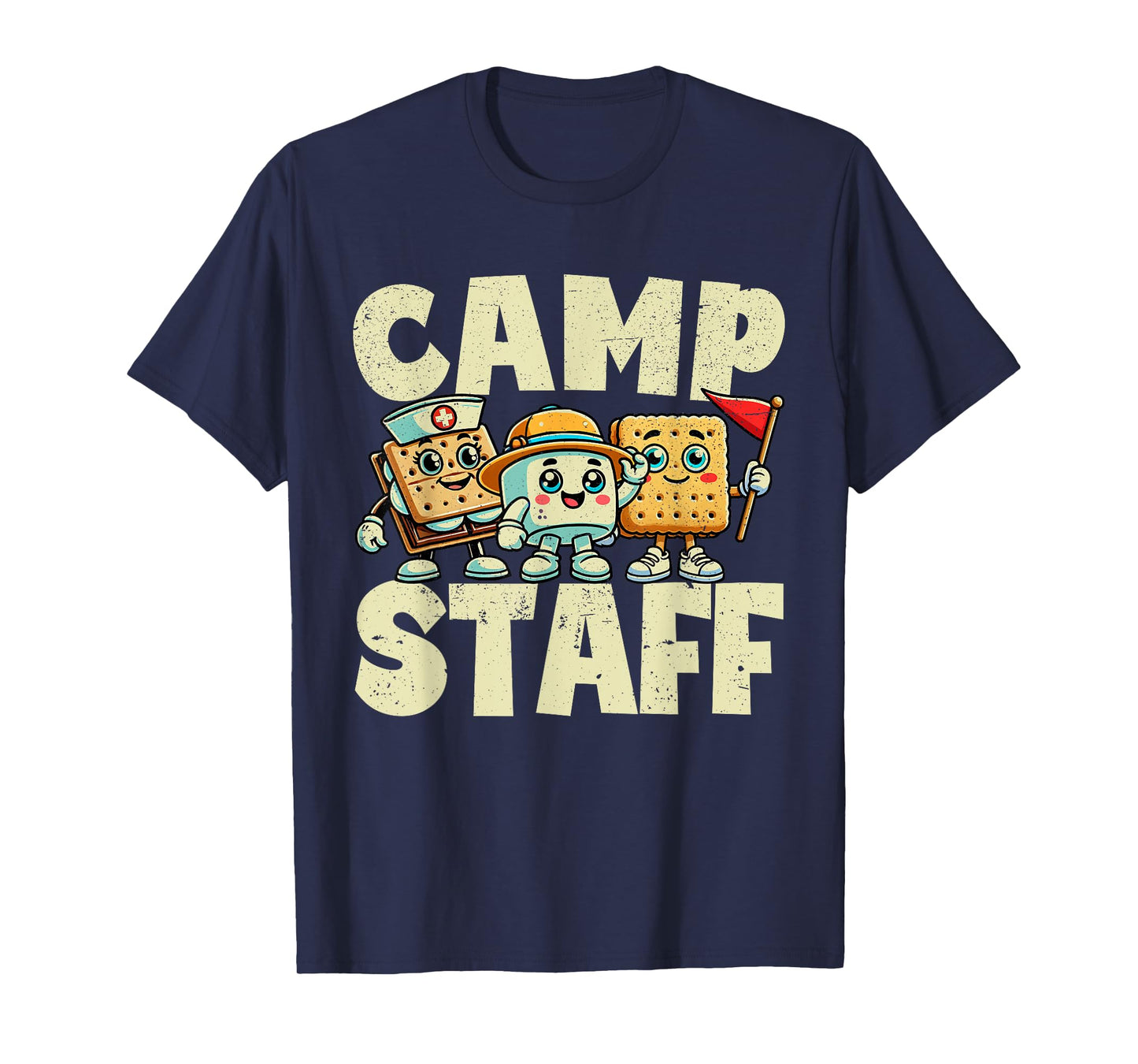 Camp Staff Camping counselor summer camp T-Shirt