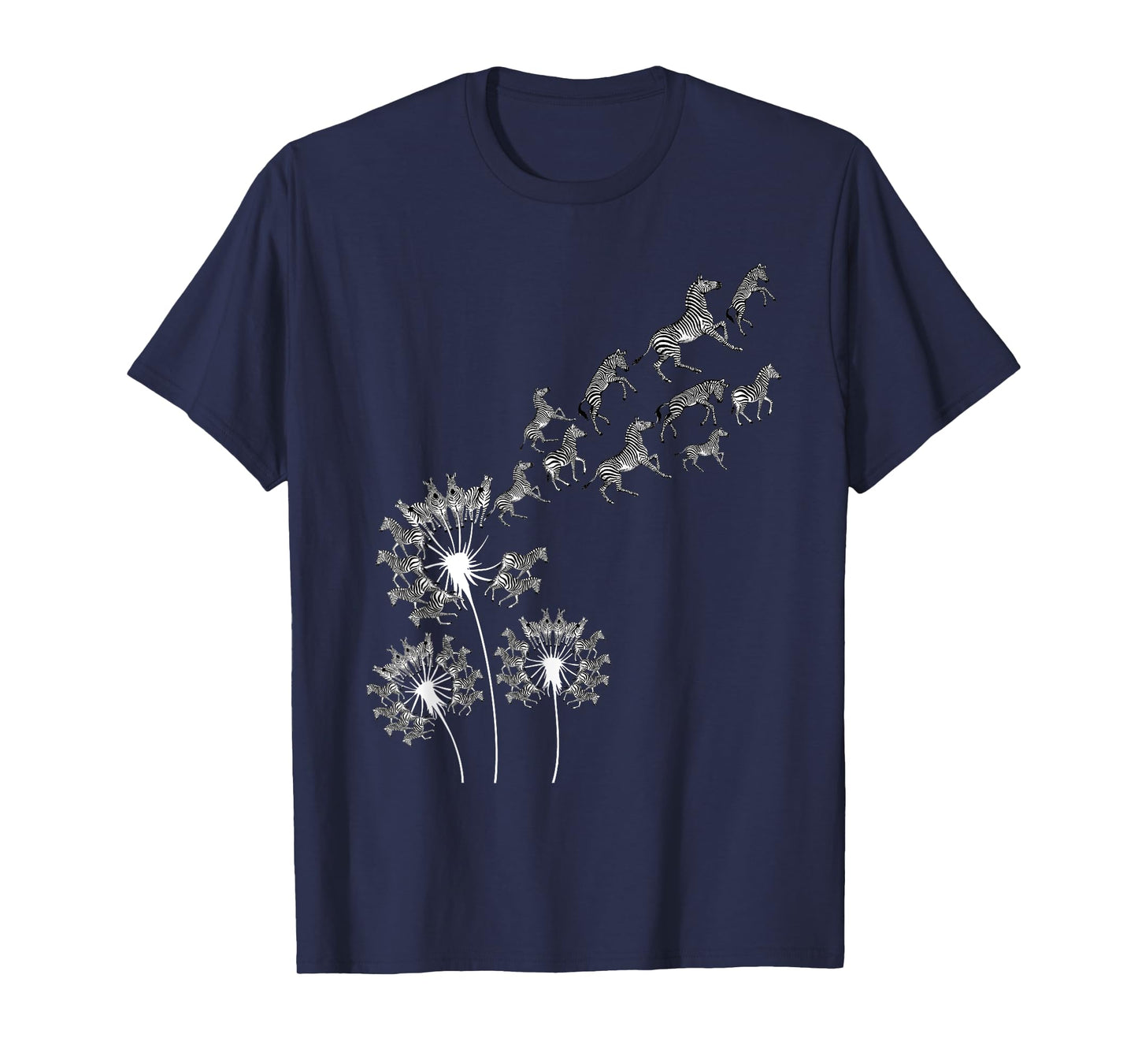 Dandelion Zebras - Safari Zebra Lover Zookeeper T-Shirt