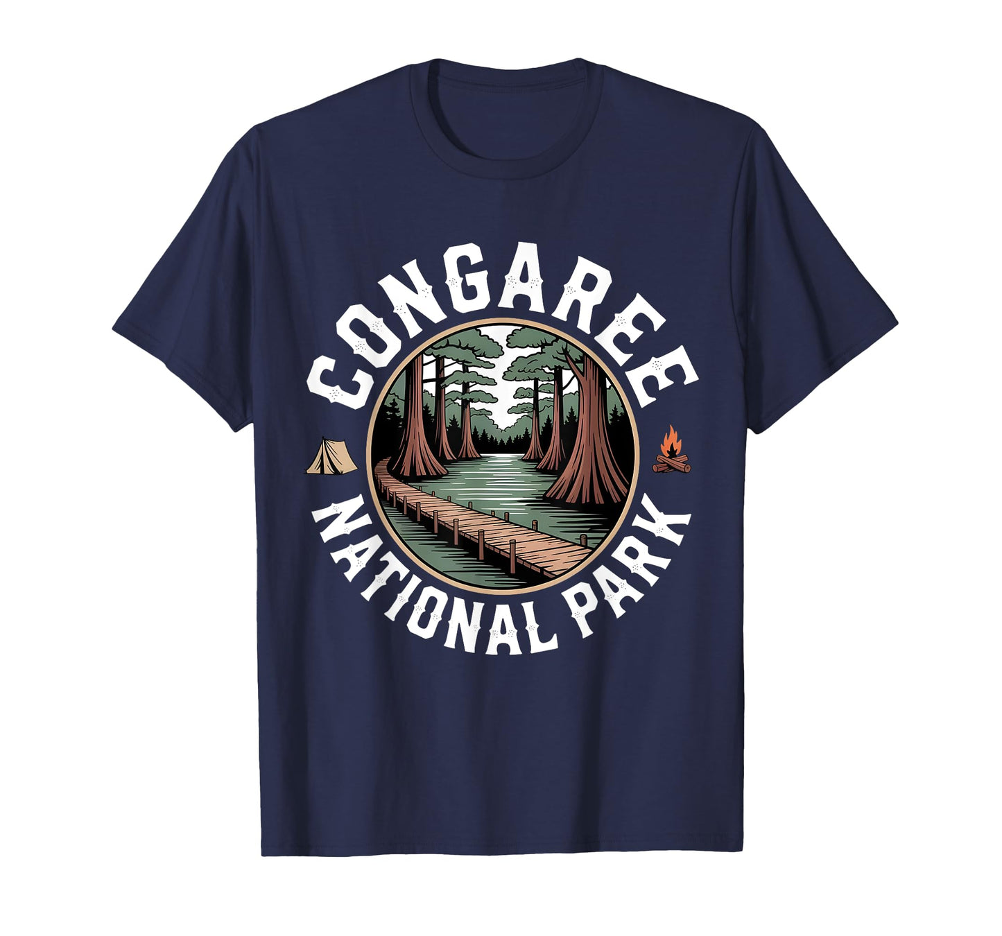 Congaree National Park Hiking Adventure Forest Men Women Kid T-Shirt
