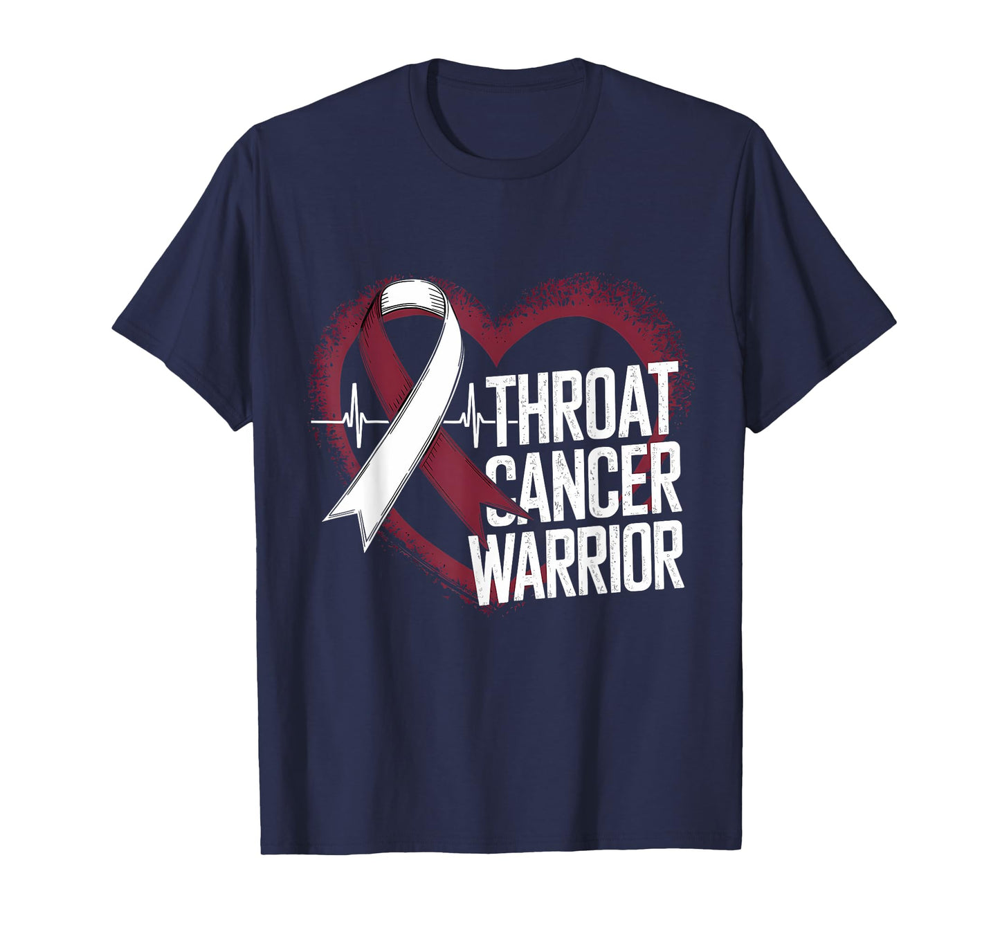 Throat Cancer Awareness Warrior Survivor T-Shirt