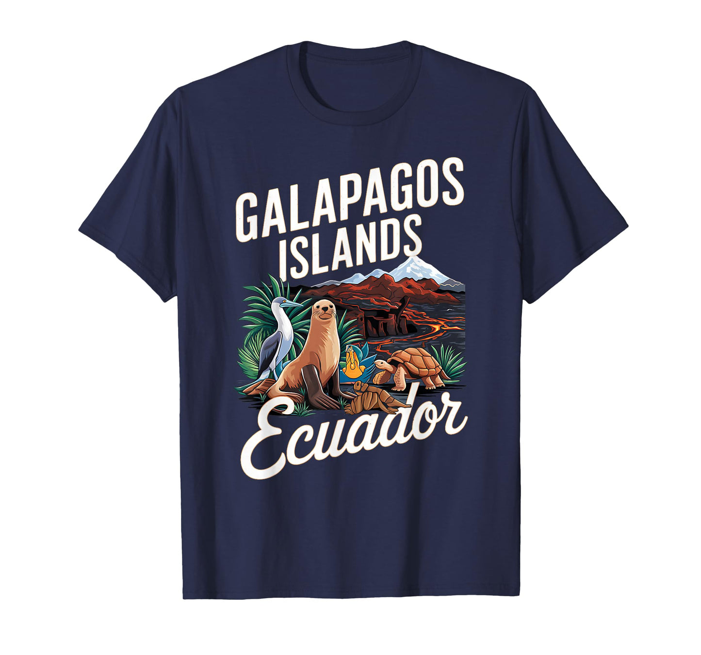 Explore the Majestic Wildlife of Galapagos Islands T-Shirt