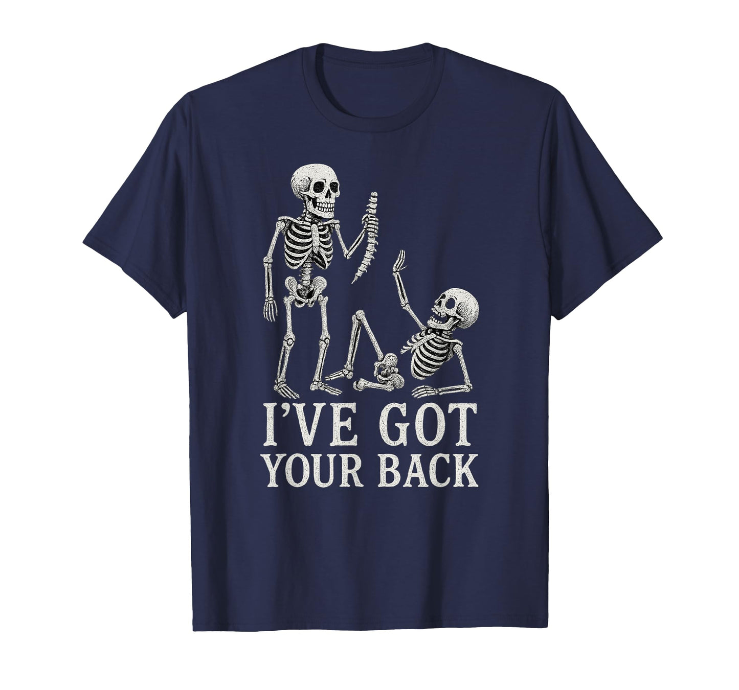Halloween Skeletons Ive Got Your Back Costume Men Women Kids T-Shirt