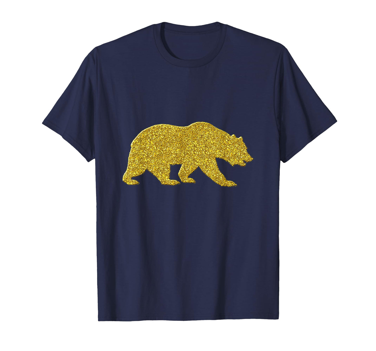 Bear Vintage Golden Retro Animal Symbol T-Shirt
