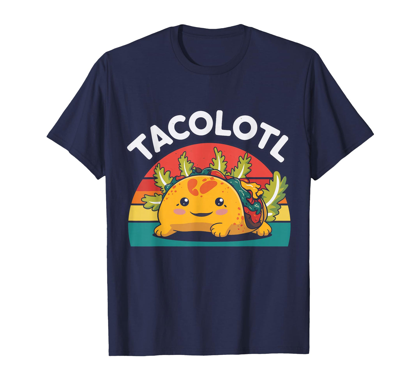 Taco Axolotl Funny Taco Day Fiesta Party Mexican Food T-Shirt
