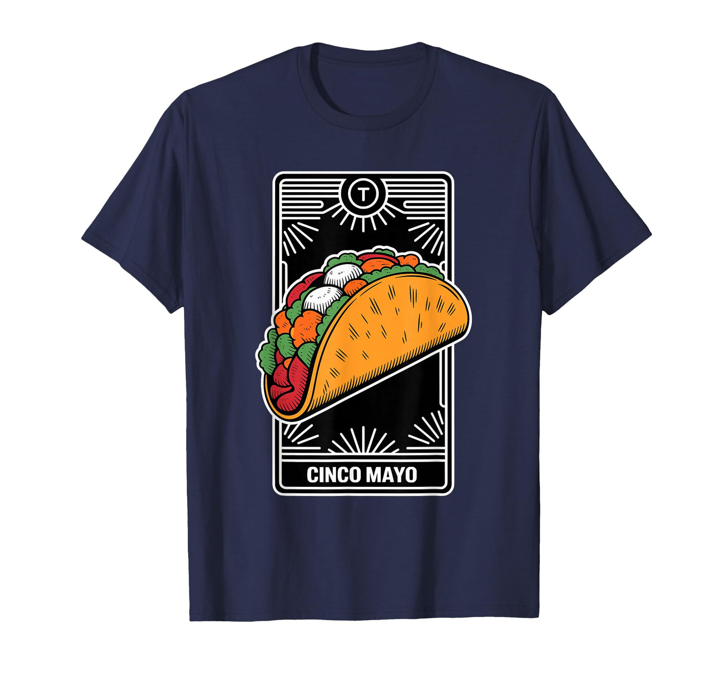 The Taco Tarot Card Mystic Foodie T-Shirt T-Shirt
