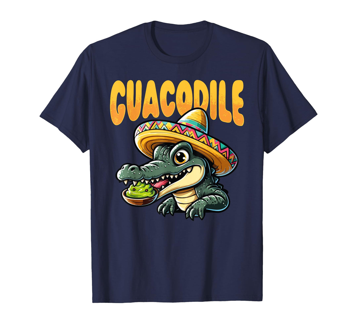 Guacodile Funny Guacamole Cinco De Mayo Pun T-Shirt