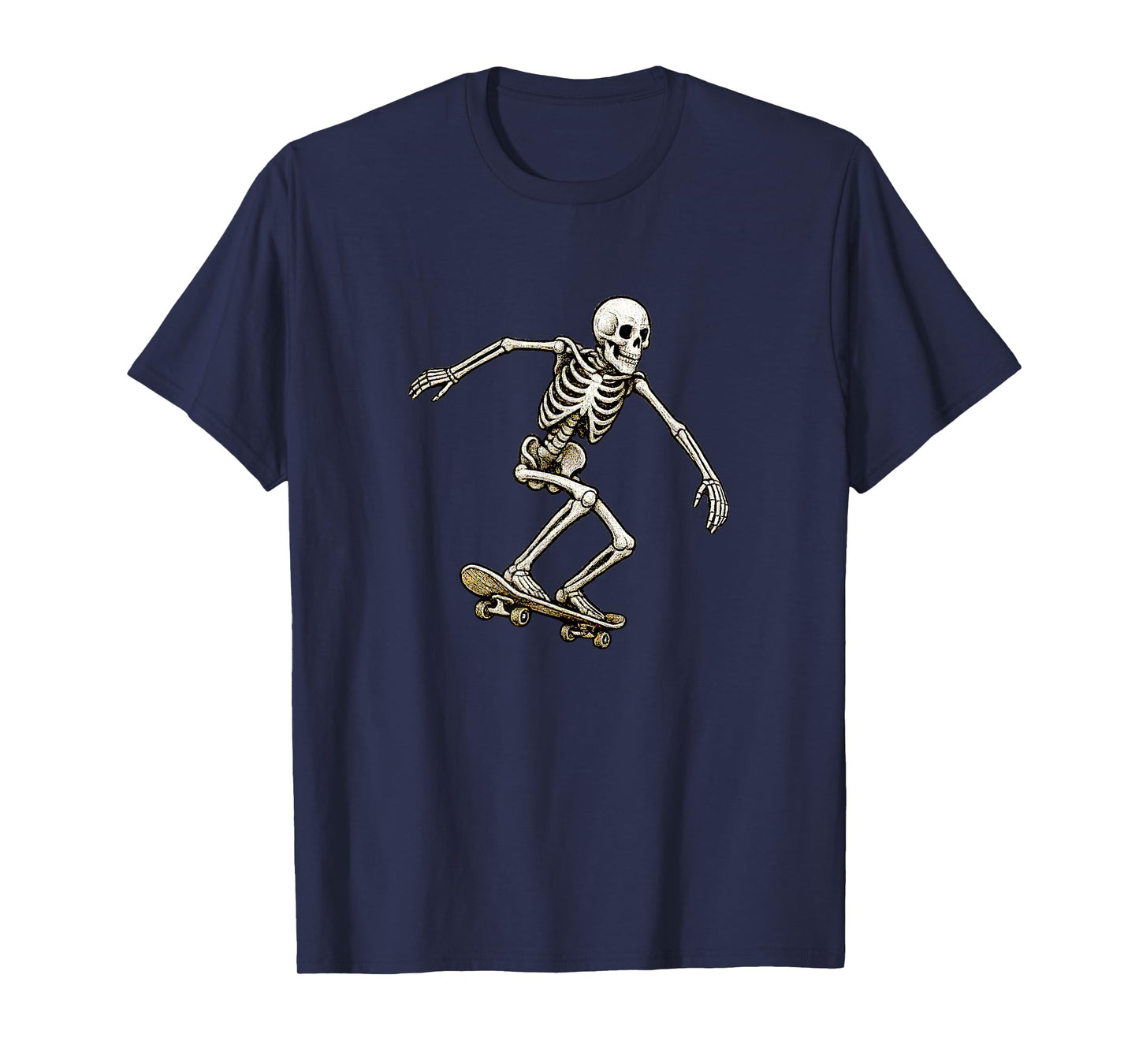 Skeleton Skateboarder Skateboarding Skater Skateboard T-Shirt