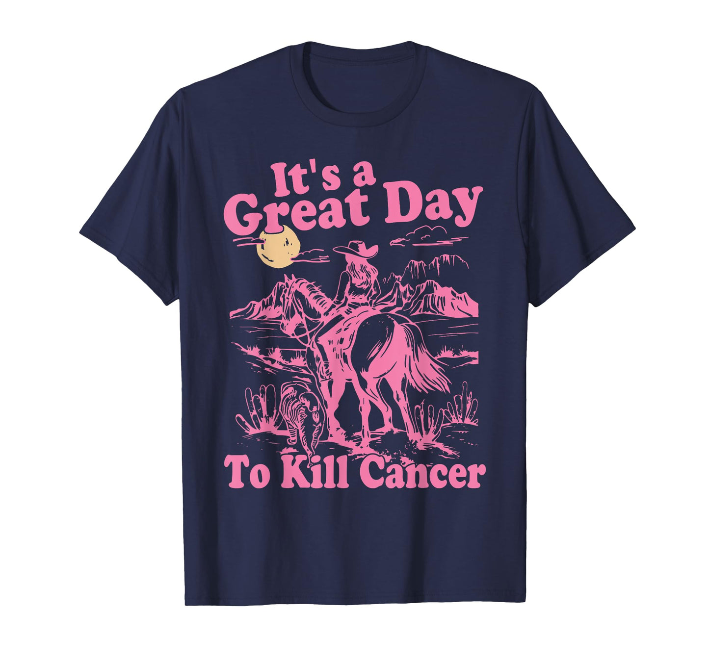 To Kill Cancer, Pink Breast Cancer Awareness, Cowgirl Cancer T-Shirt