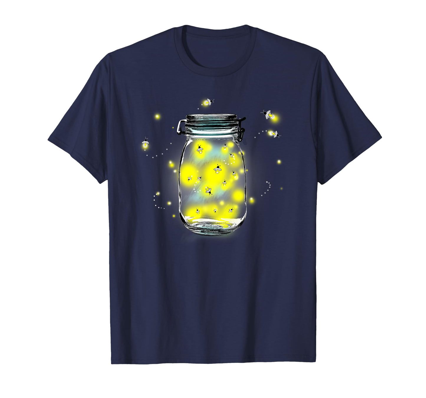 Mason Jar Fireflies T-Shirt