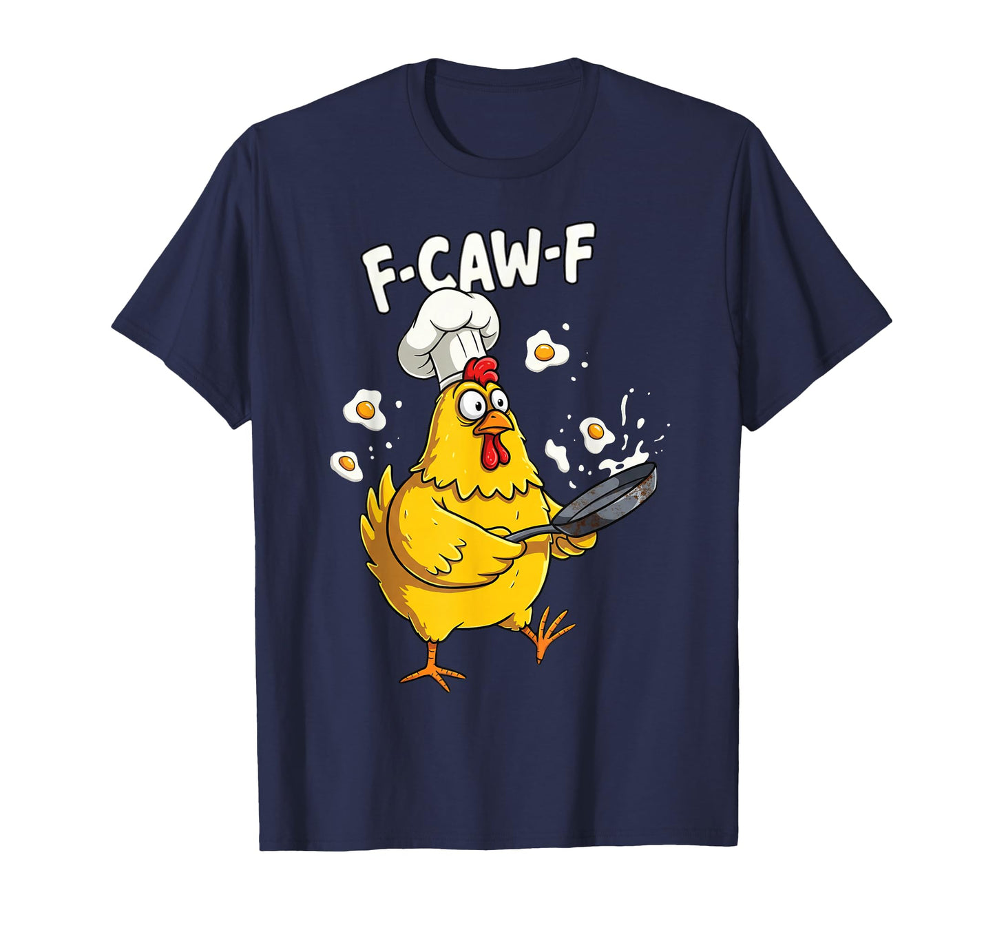F-Caw-F Black Crow Funny Black Bird Moon Gothic Adult Humor T-Shirt