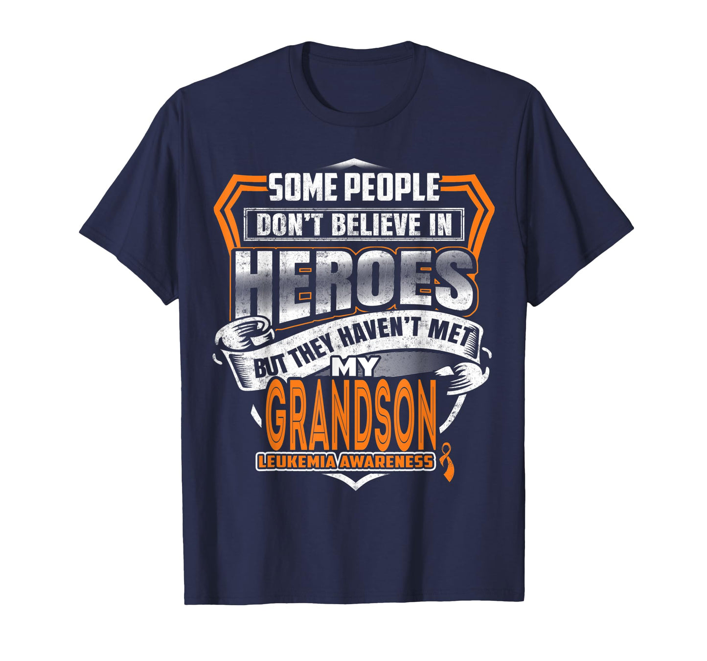 My Grandson's Fight is My Fight Leukemia Awareness T-Shirt