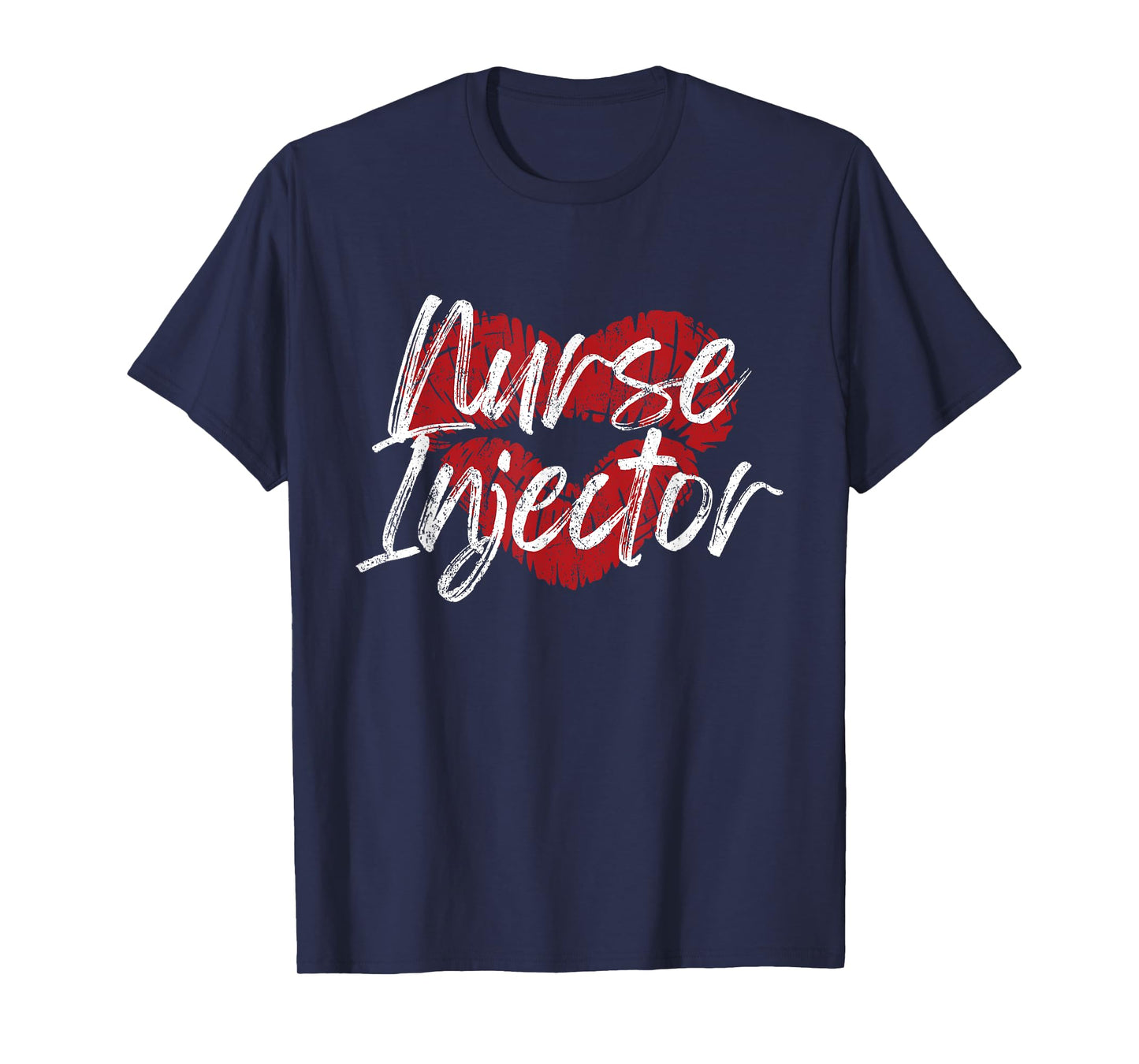 Vintage Nurse Injector Kiss Aesthetic Nurse Injector T-Shirt