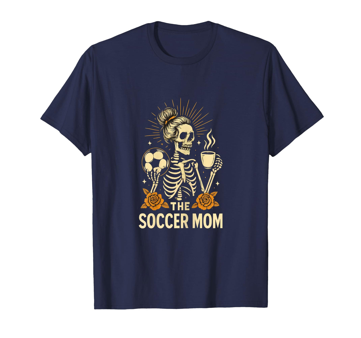 Halloween Soccer Mom Soccer Mom Art Soccer Mama Gift for Soc T-Shirt