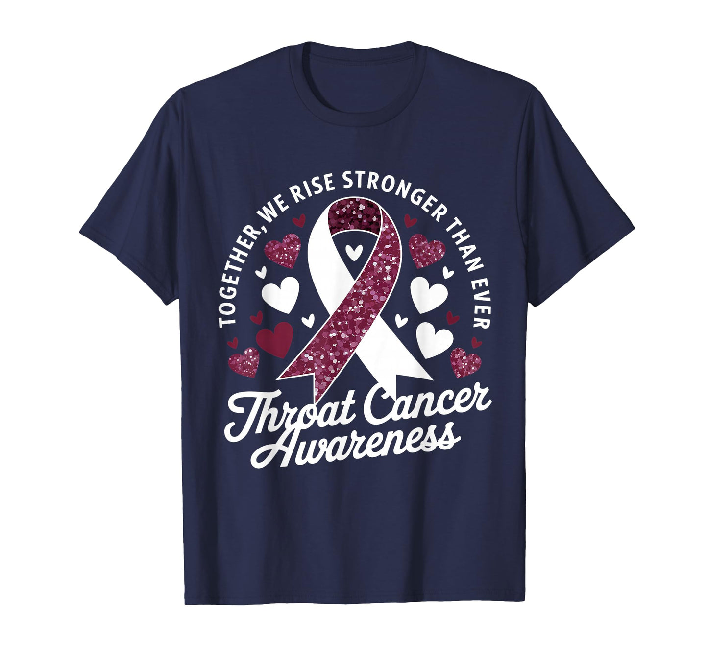 Throat Cancer Awareness Warrior Survivor T-Shirt