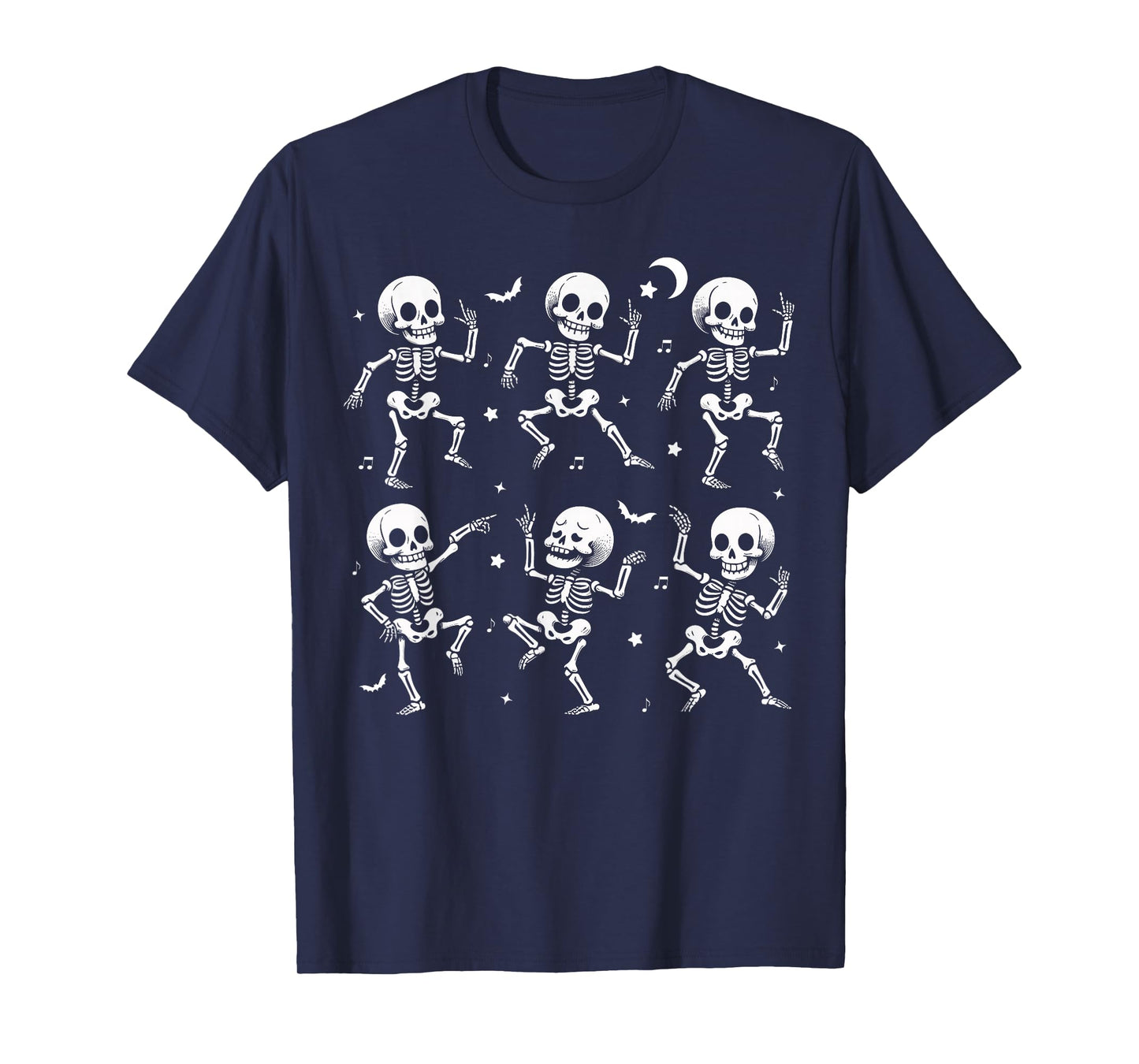 Dancing Skeletons Halloween Funny Skeleton Halloween Kids T-Shirt