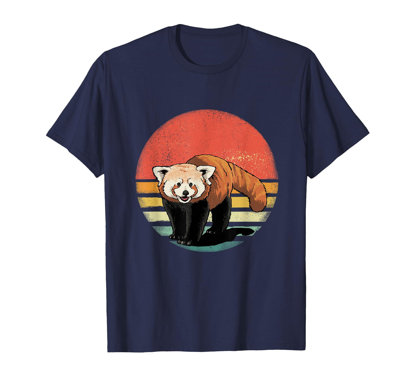 Red Panda Shirt Retro Red Panda Zoo Animal Red Panda Lover T-Shirt