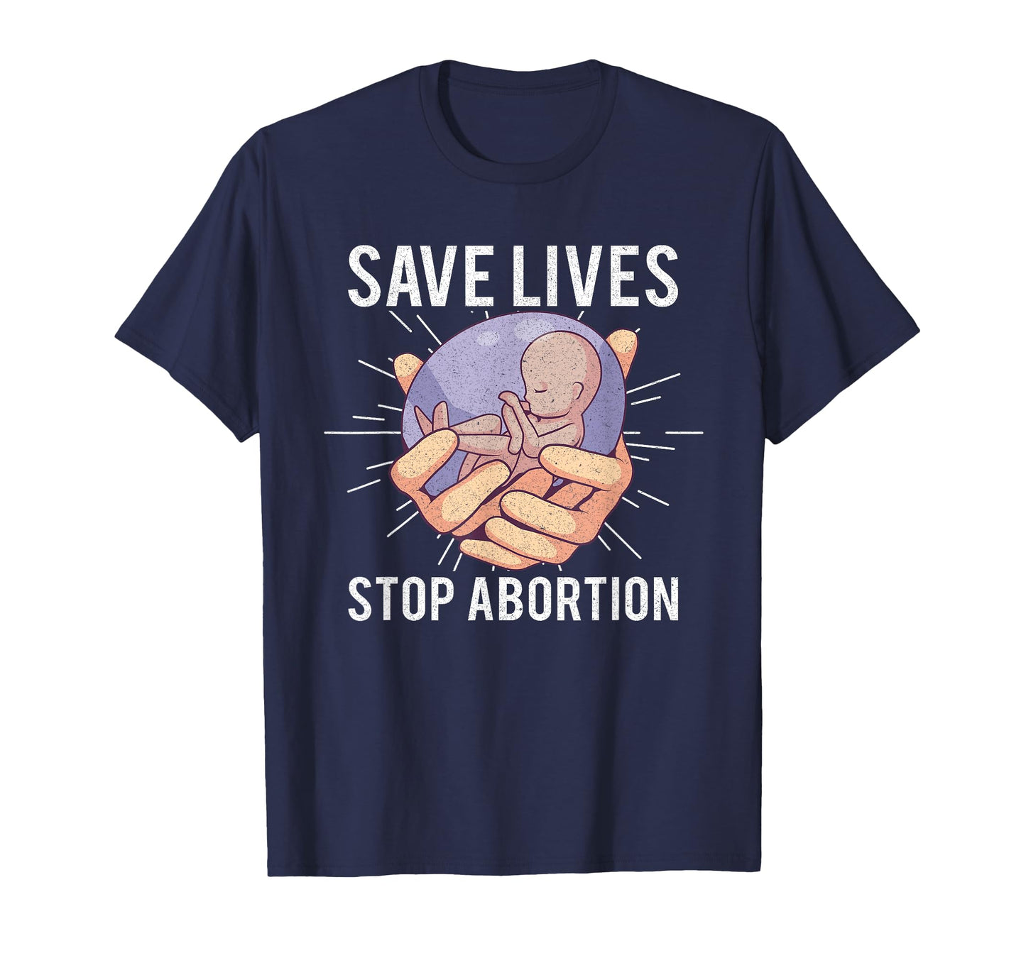 Anti Abortion Pro Life Choice Stop Unborn Lives Conservative T-Shirt