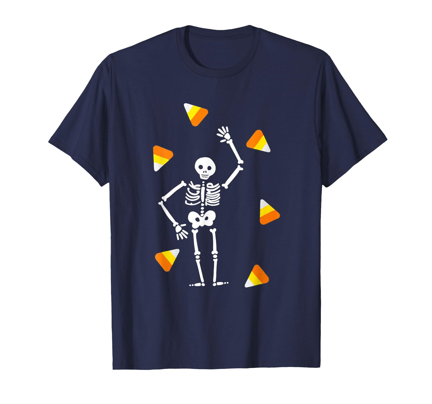 Skeleton Halloween Candy Autumn Fall Skull Quote Humor T-Shirt