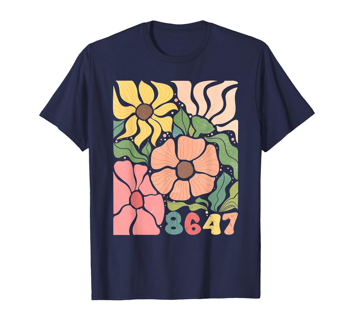 Floral Subtle Anti 8647 T-Shirt