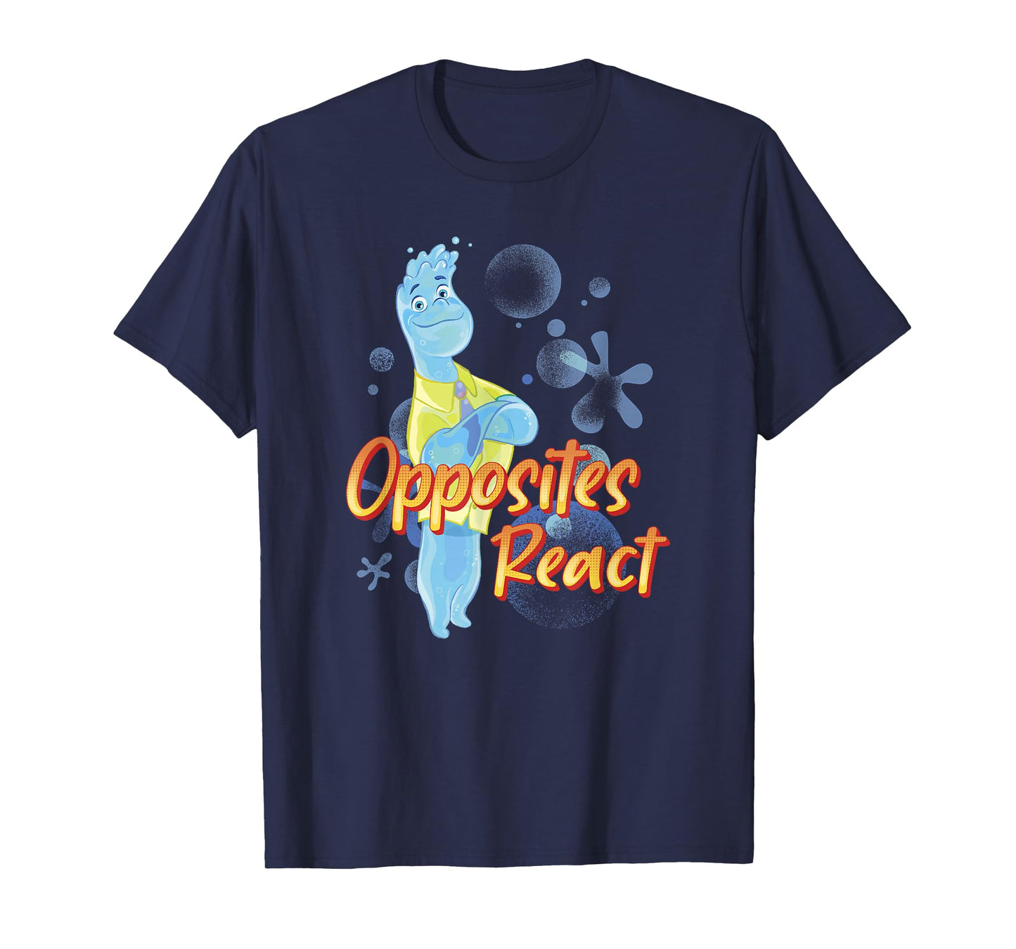 Disney Pixar Elemental Opposites React Wade Poster T-Shirt