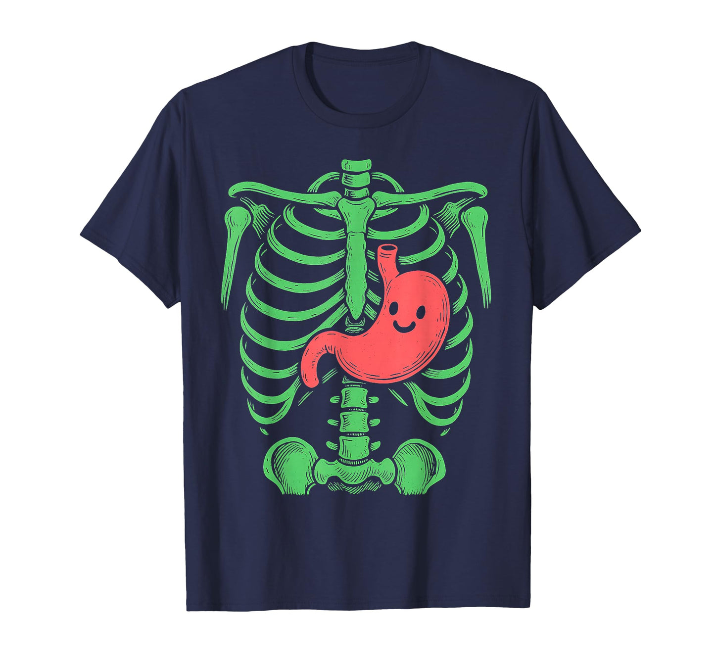 Cute Skeleton Anatomy Funny Halloween Costume Medical Humor T-Shirt