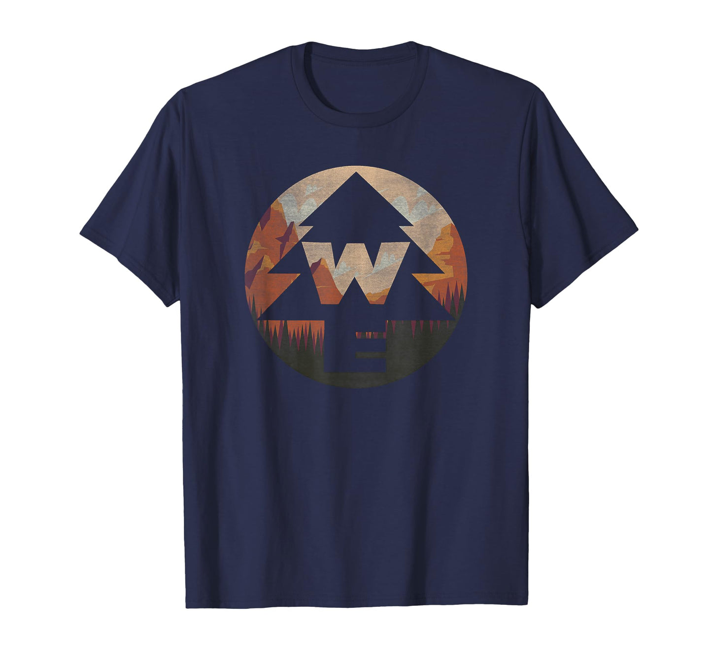 Disney Pixar Up Wilderness Explorer Landscape Badge T-Shirt