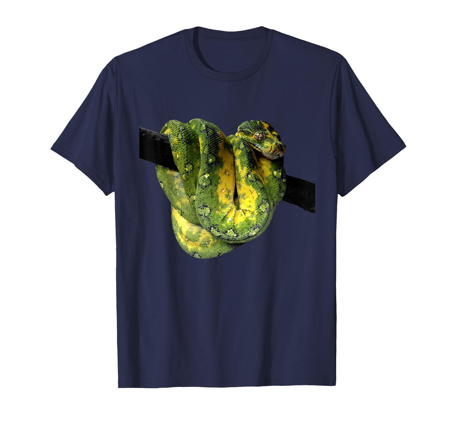 Green Tree Python Reptile Photography T-Shirt