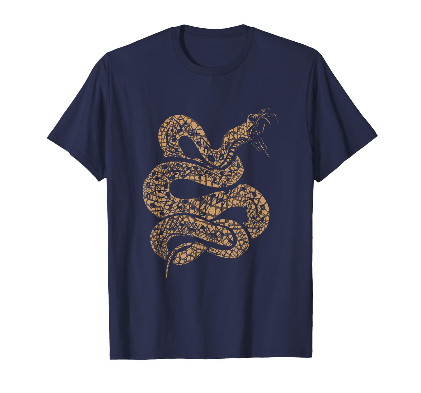 King Cobra Hissing Distressed Snake Lover Gift T-Shirt