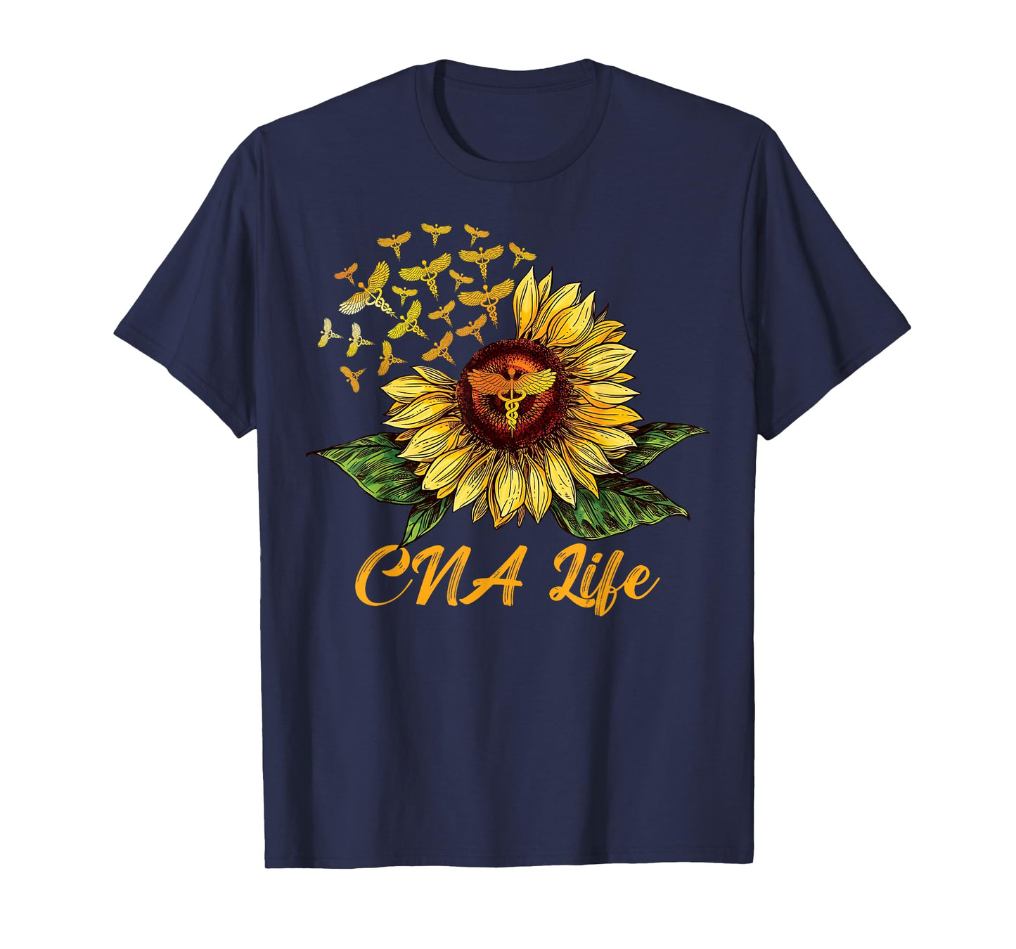 CNA Life Sunflower Nurse T-Shirt