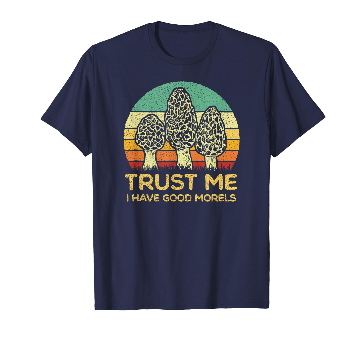 Morel Mushroom Shirt Funny Foraging Morels Hunters T-Shirt T-Shirt