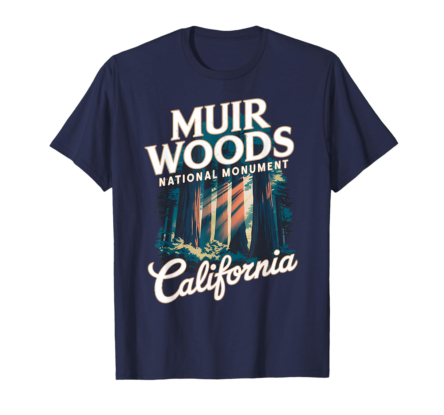 Explore the Stunning Beauty of Muir Woods California T-Shirt