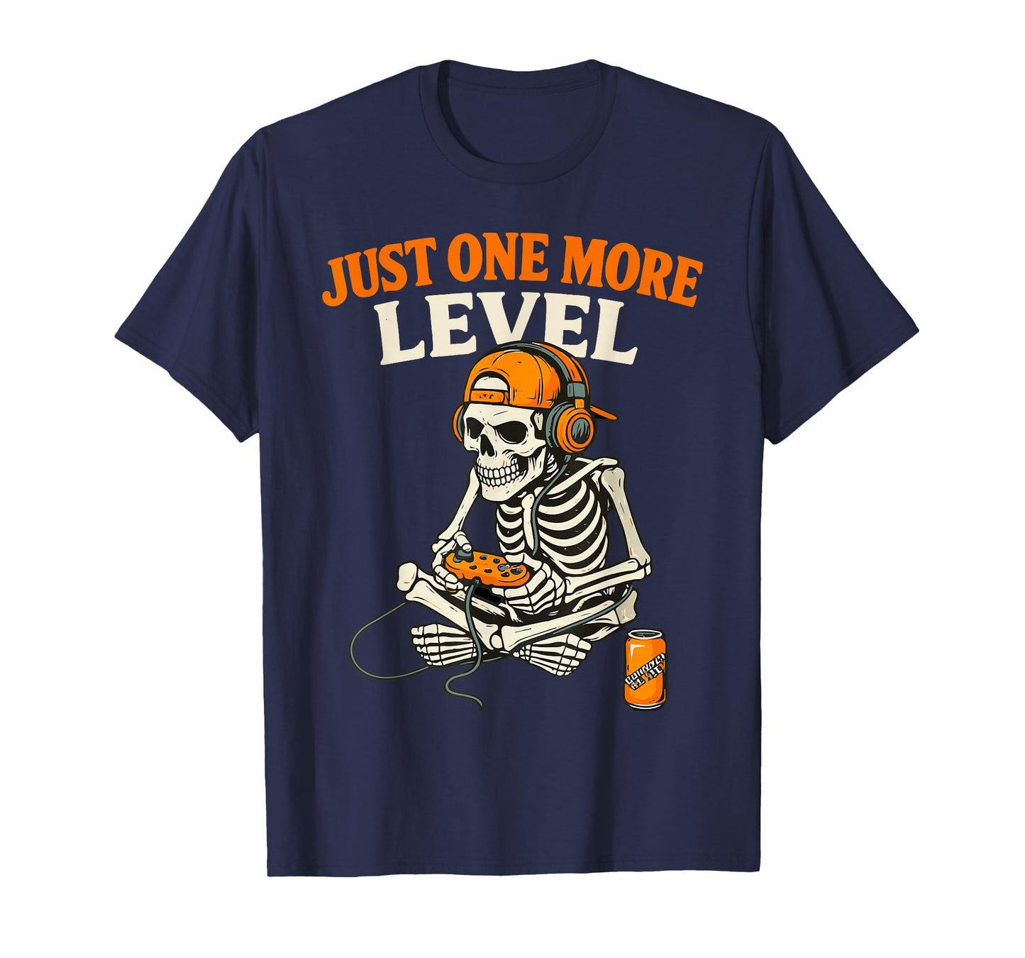 Funny Video Game Halloween Skeleton Gamer Costume Men Boys T-Shirt