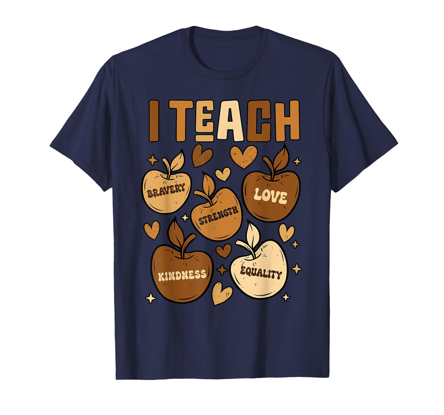 Black History Month Melanin I Teach Black History Teacher T-Shirt