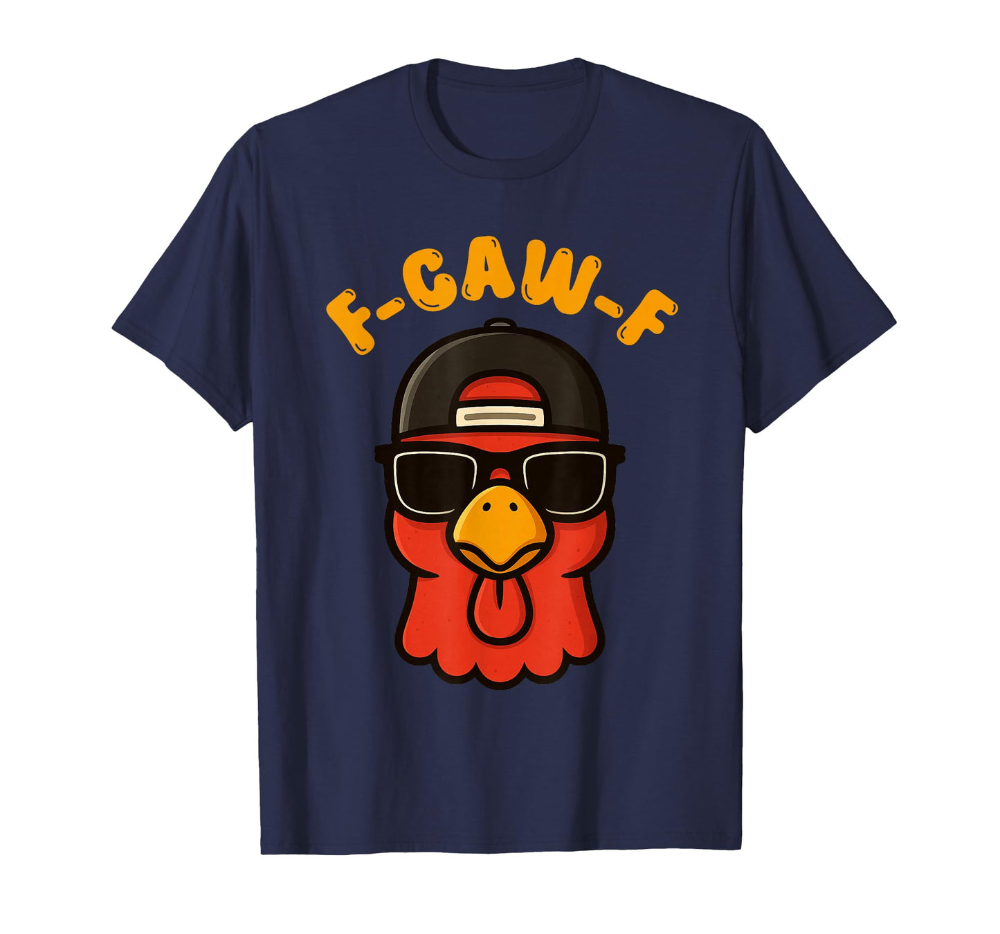 F Caw F Turkey Funny Thanksgiving Cool Gobble Gobble Crow T-Shirt