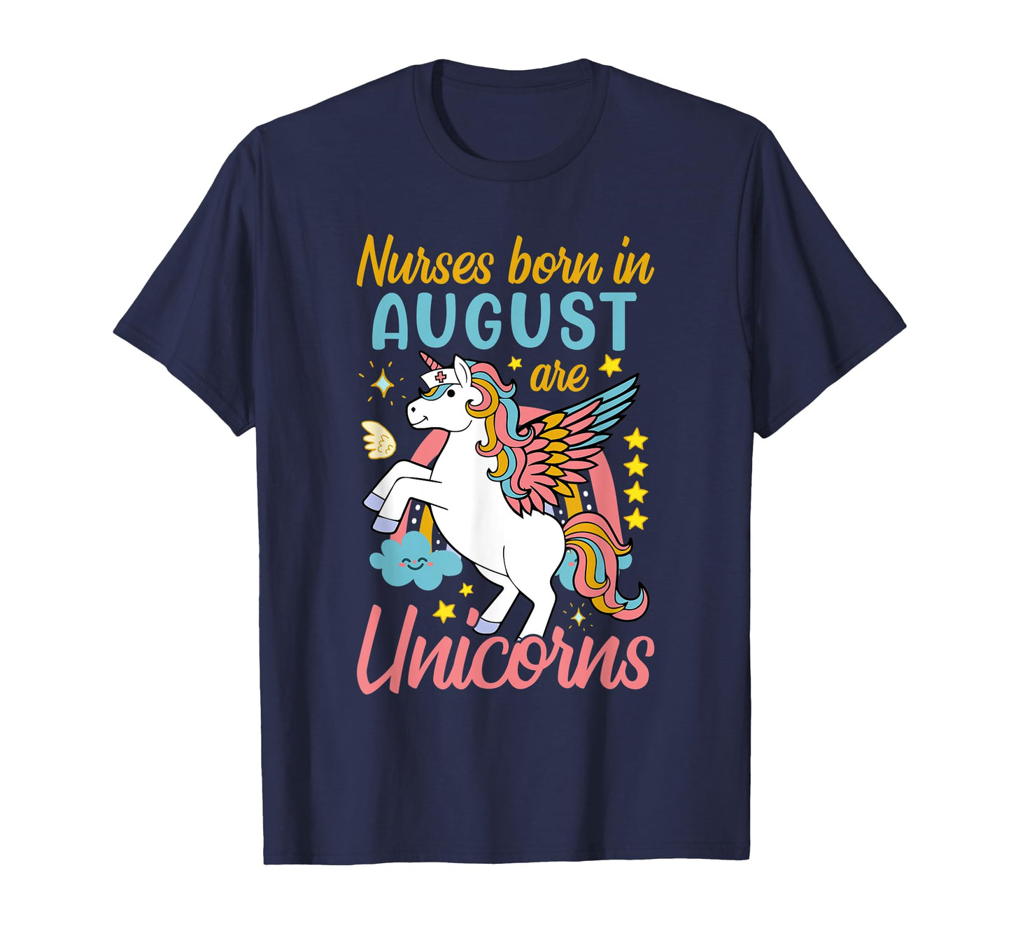 Nurse Born In August T-Shirt