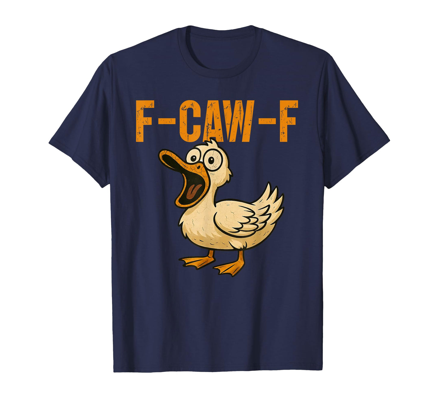 Funny Duck F-Quack-F Halloween Sarcastic Humor Adults T-Shirt