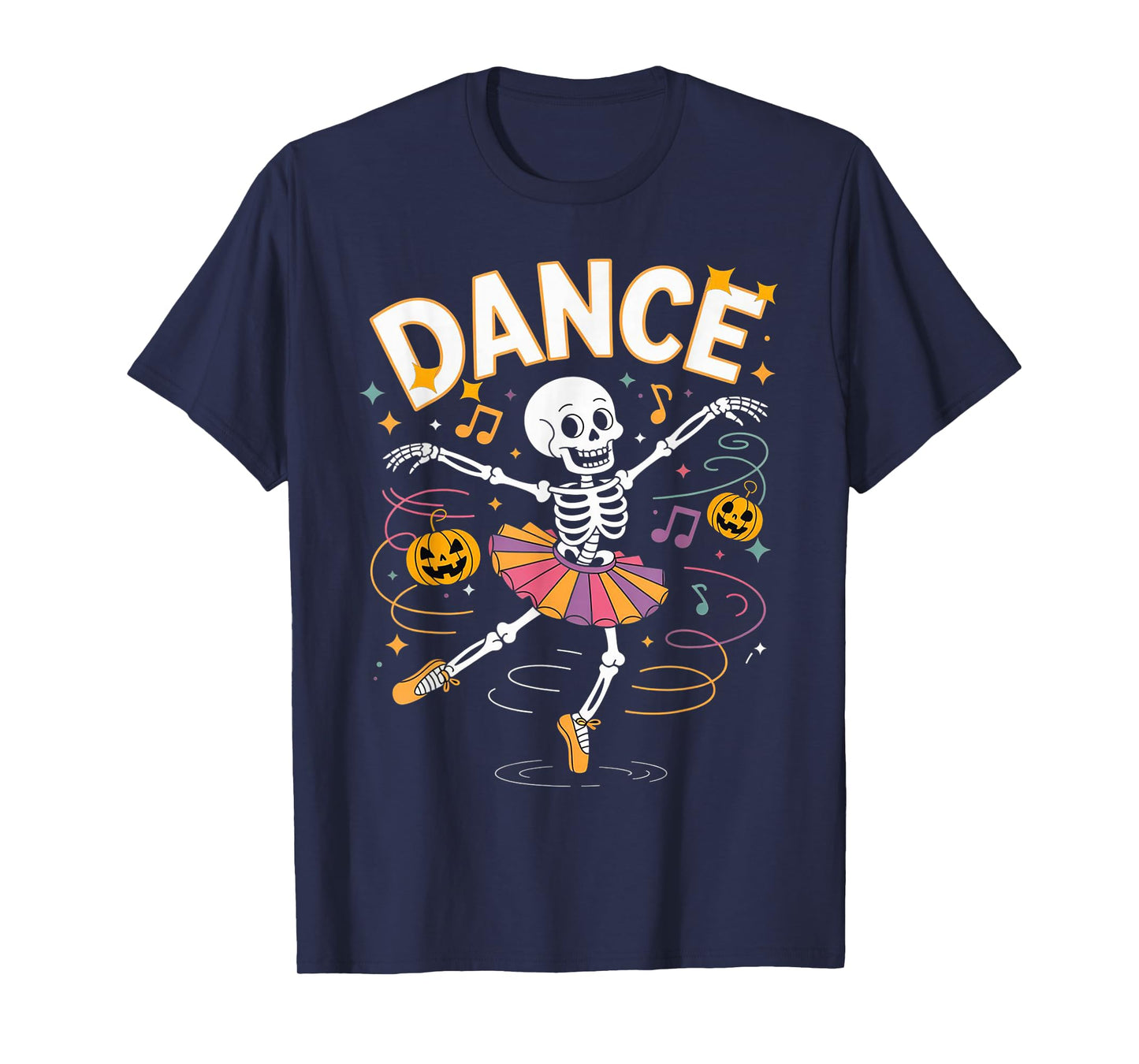Funny Dance Lover Skeleton for Halloween Spooky T-Shirt