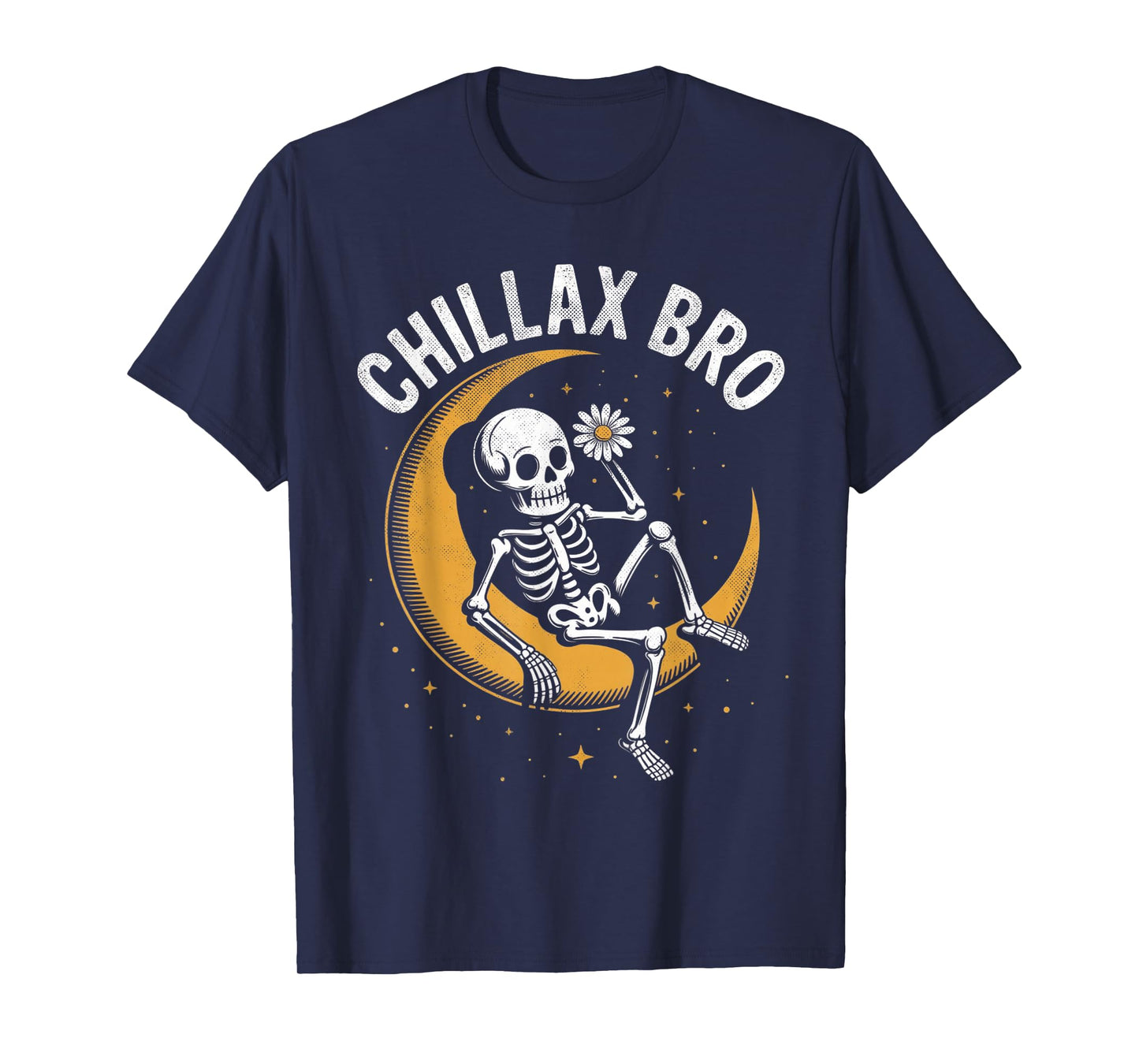 Chillax Vintage Skeletons Halloween, Party, Fun T-Shirt