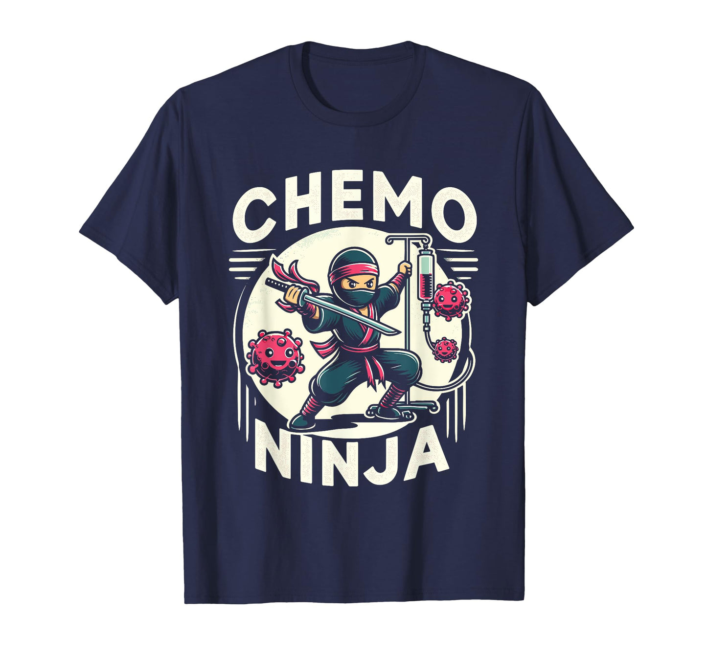 Cancer Fighting Support | Funny Cancer Fighter Warrior Ninja T-Shirt