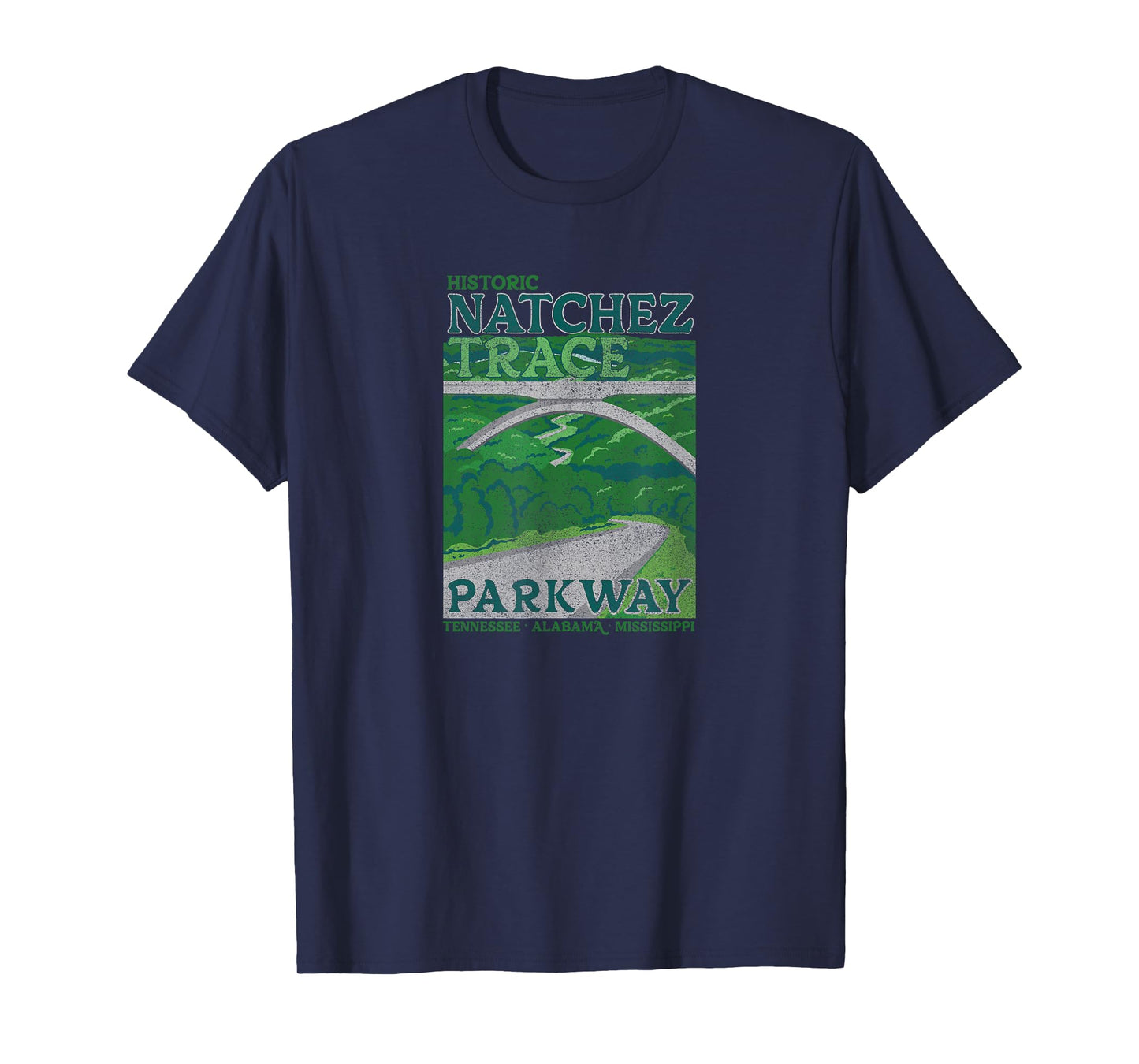 Natchez Trace Parkway Vintage T-Shirt