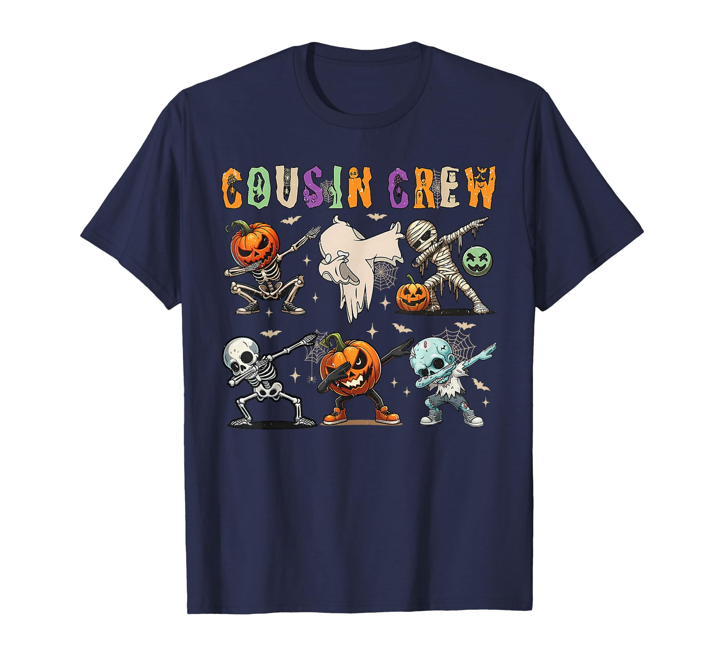 Halloween Cousin Crew Dabbing Matching Cousins Kids Boy T-Shirt