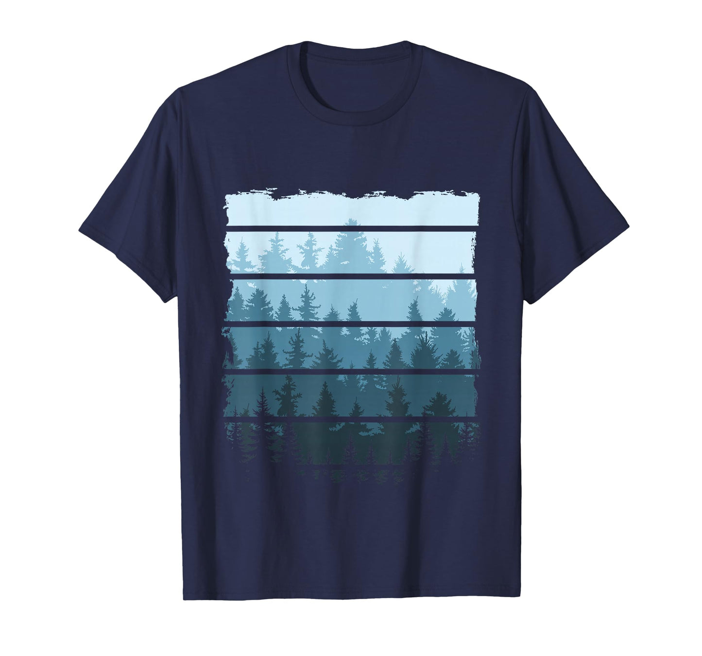 Trees Wildlife Nature Vintage Forest T-Shirt