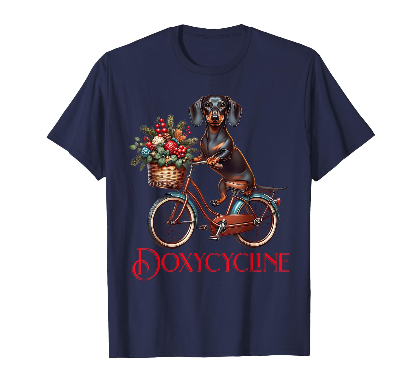 Doxycycline Pharmacy Pun Veterinary Pharmacists Christmas T-Shirt