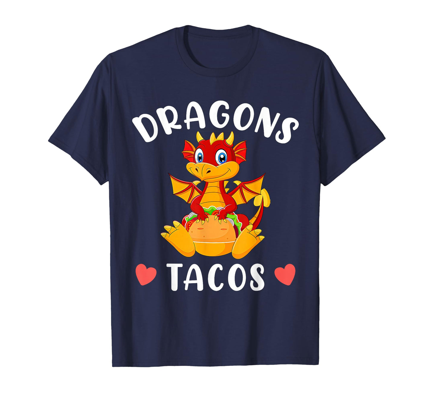 Dragons Love Tacos Shirt for Kids Girls Boys T-Shirt