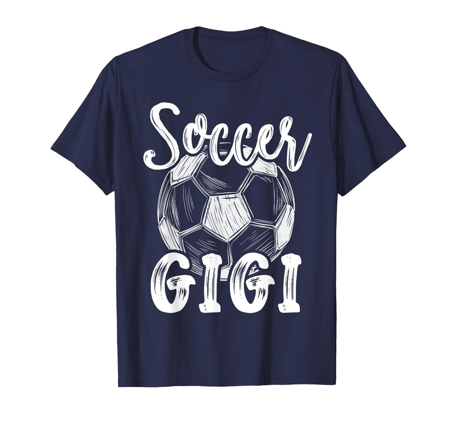 Soccer Gigi Women Family Matching Team Player Soccer Ball T-Shirt